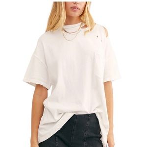 NWOT Free People Rubi Tee